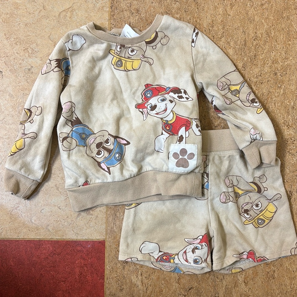 Paw patrol sweats set